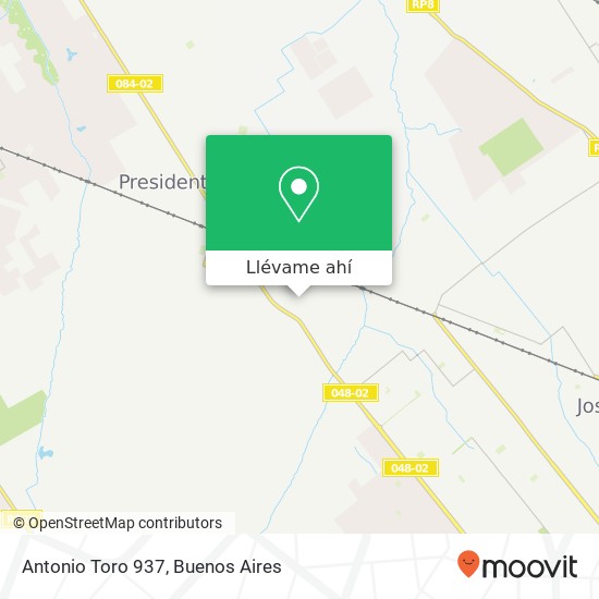 Mapa de Antonio Toro 937