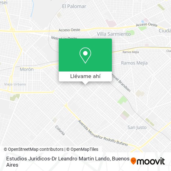 Mapa de Estudios Juridicos-Dr Leandro Martin Lando
