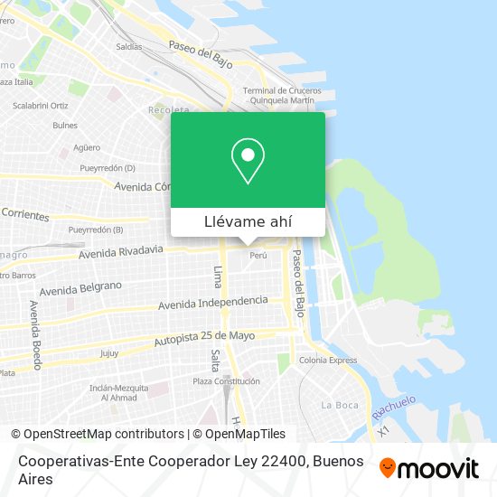 Mapa de Cooperativas-Ente Cooperador Ley 22400