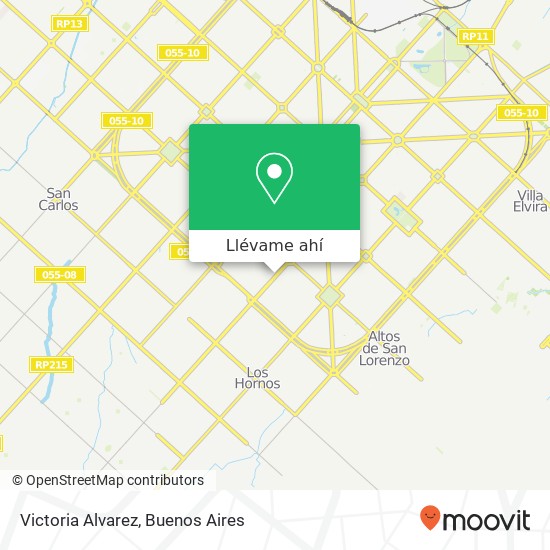 Mapa de Victoria Alvarez, Avenida 60 1900 La Plata