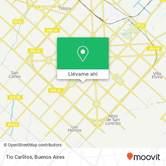 Mapa de Tio Carlitos, Calle 57 1383 1900 La Plata