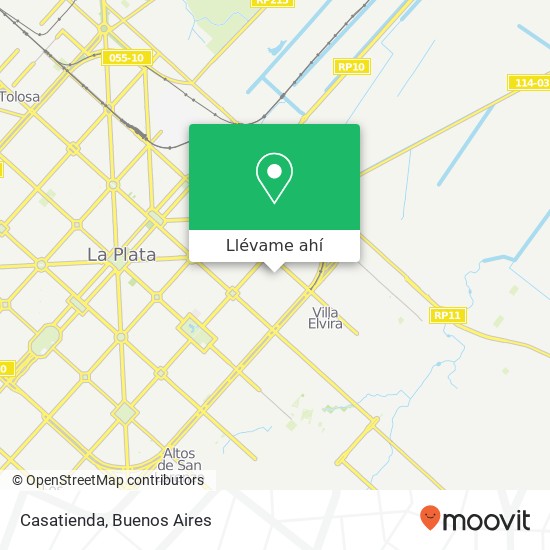 Mapa de Casatienda, Calle 68 1900 La Plata