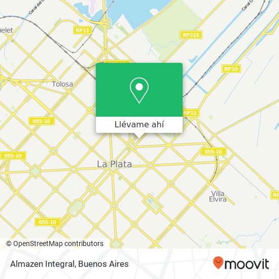 Mapa de Almazen Integral, Avenida 53 465 1900 La Plata