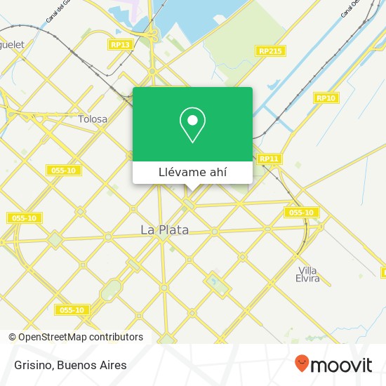 Mapa de Grisino, Avenida 51 1900 La Plata