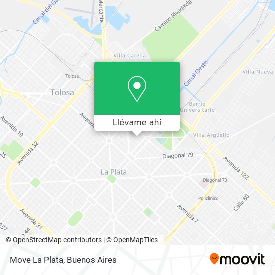 Mapa de Move La Plata