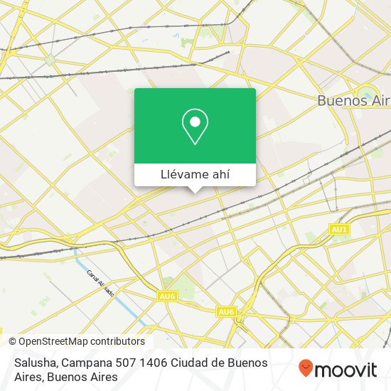 Mapa de Salusha, Campana 507 1406 Ciudad de Buenos Aires