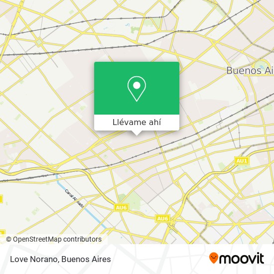 Mapa de Love Norano