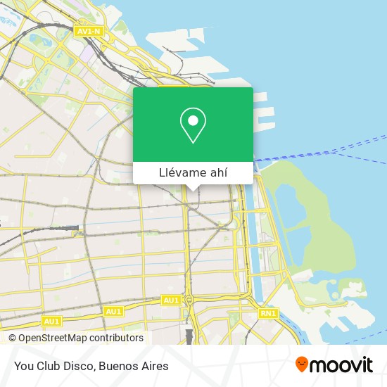 Mapa de You Club Disco