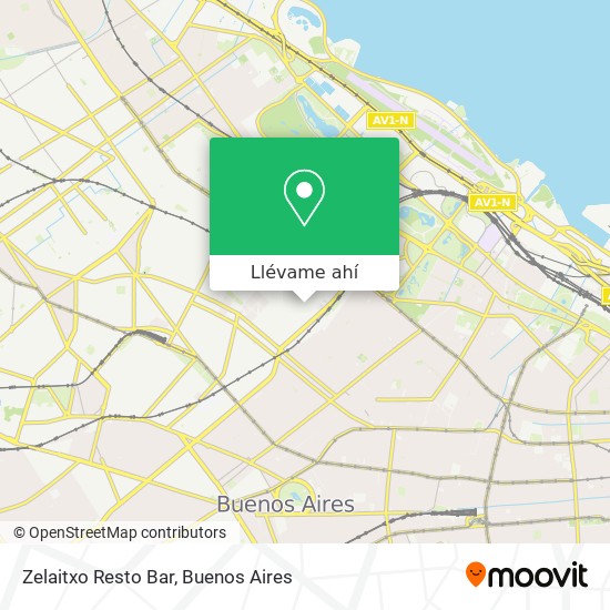 Mapa de Zelaitxo Resto Bar