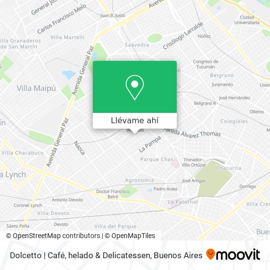 Mapa de Dolcetto | Café, helado & Delicatessen