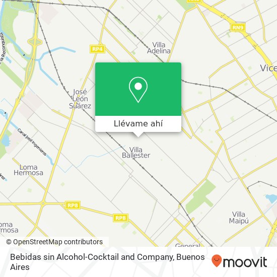 Mapa de Bebidas sin Alcohol-Cocktail and Company