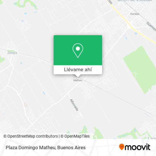 Mapa de Plaza Domingo Matheu