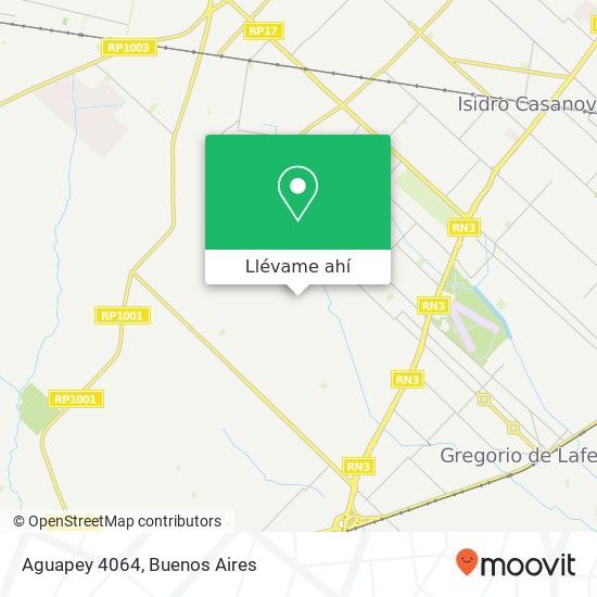 Mapa de Aguapey 4064