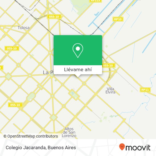 Mapa de Colegio Jacaranda