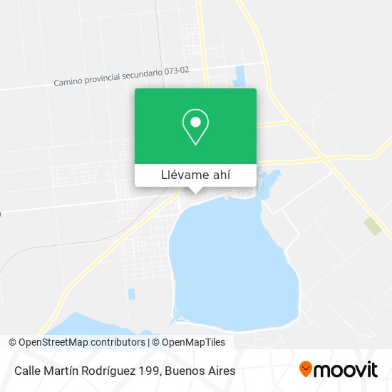 Mapa de Calle Martín Rodríguez 199