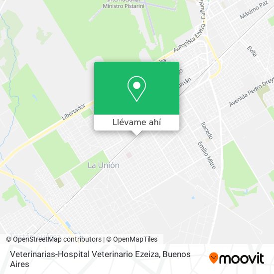 Mapa de Veterinarias-Hospital Veterinario Ezeiza