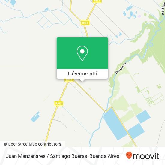 Mapa de Juan Manzanares / Santiago Bueras