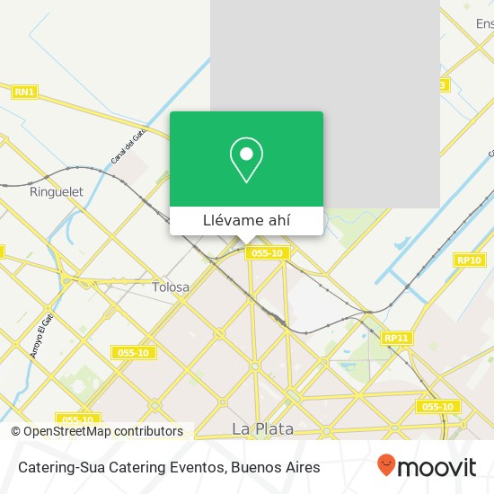 Mapa de Catering-Sua Catering Eventos