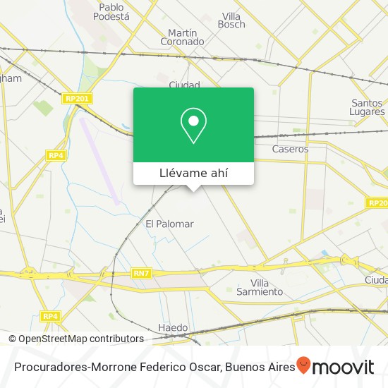 Mapa de Procuradores-Morrone Federico Oscar