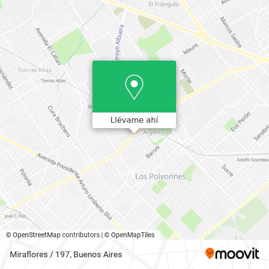 Mapa de Miraflores / 197