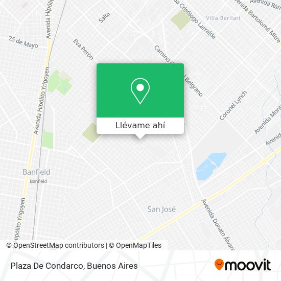 Mapa de Plaza De Condarco