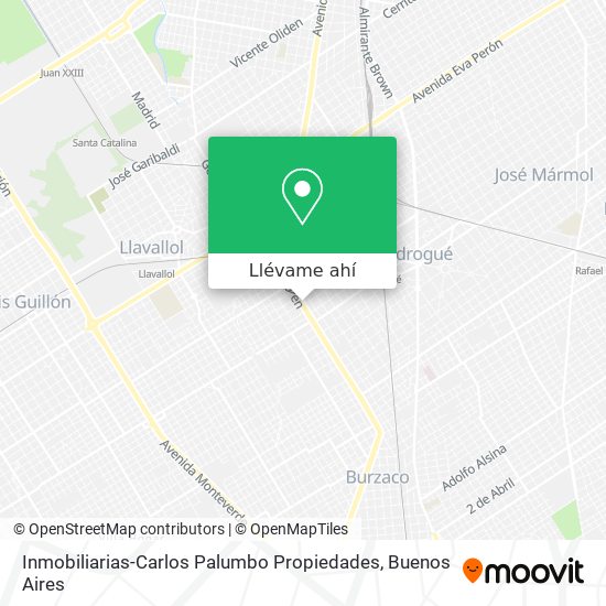 Mapa de Inmobiliarias-Carlos Palumbo Propiedades