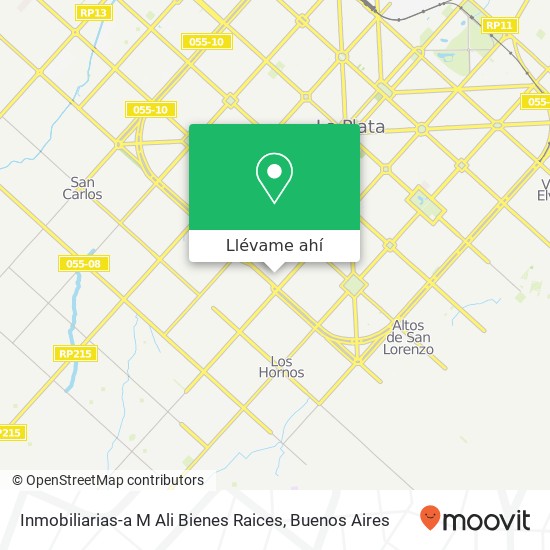 Mapa de Inmobiliarias-a M Ali Bienes Raices