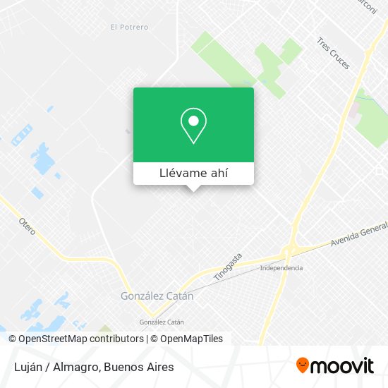 Mapa de Luján / Almagro