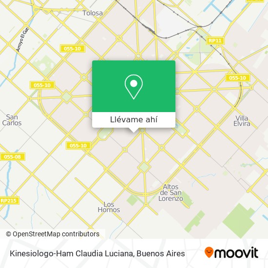 Mapa de Kinesiologo-Ham Claudia Luciana