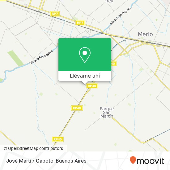 Mapa de José Martí / Gaboto