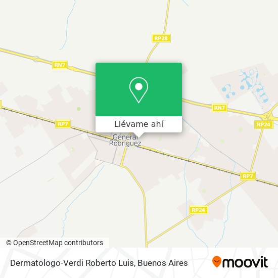 Mapa de Dermatologo-Verdi Roberto Luis