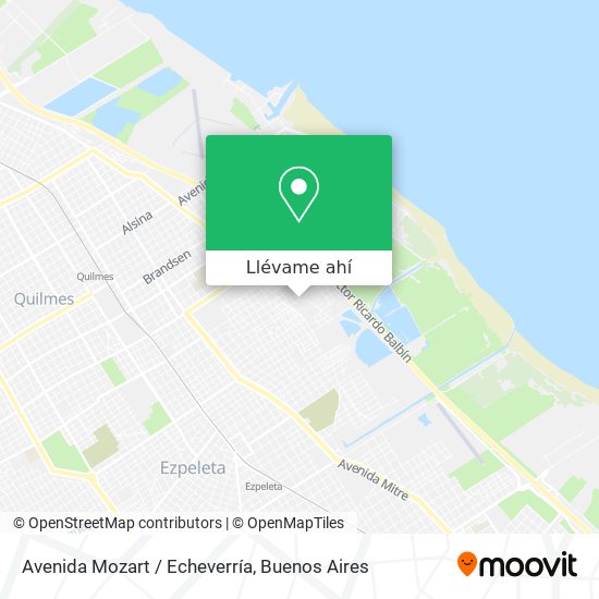 Mapa de Avenida Mozart / Echeverría