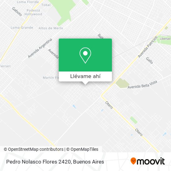 Mapa de Pedro Nolasco Flores 2420