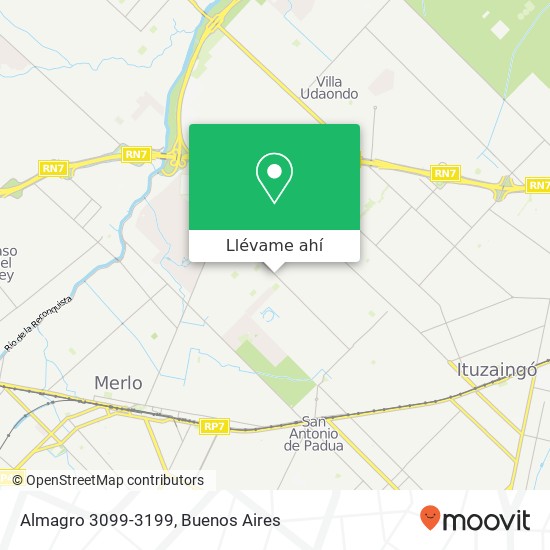 Mapa de Almagro 3099-3199