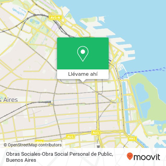 Mapa de Obras Sociales-Obra Social Personal de Public