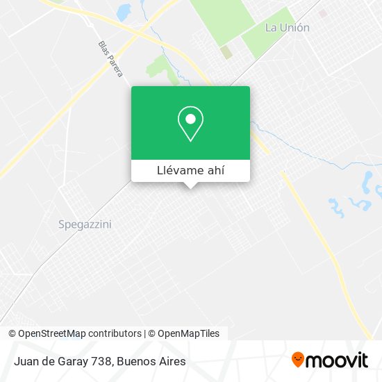 Mapa de Juan de Garay 738