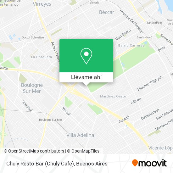 Mapa de Chuly Restó Bar (Chuly Cafe)