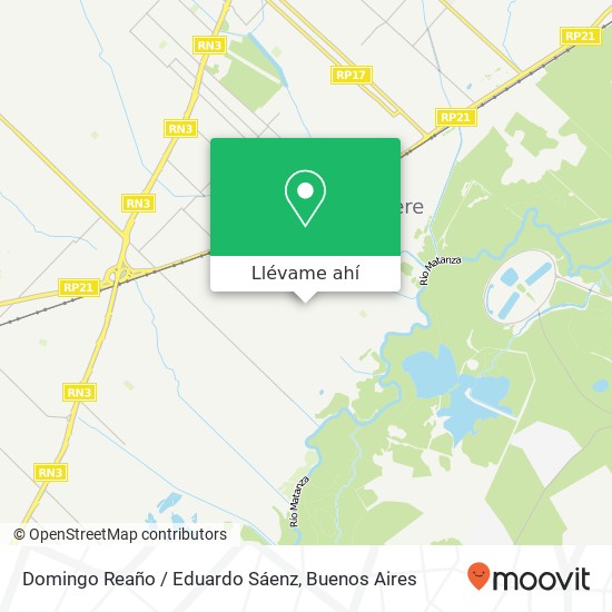 Mapa de Domingo Reaño / Eduardo Sáenz
