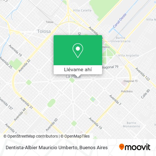 Mapa de Dentista-Albier Mauricio Umberto