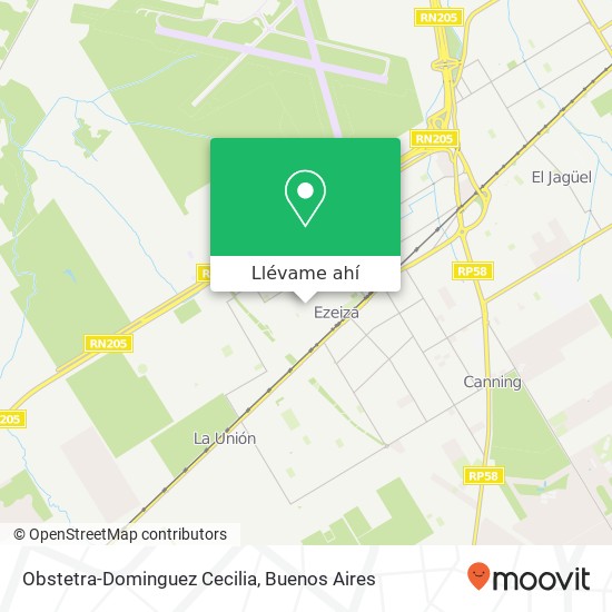 Mapa de Obstetra-Dominguez Cecilia