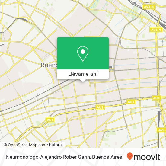 Mapa de Neumonólogo-Alejandro Rober Garin