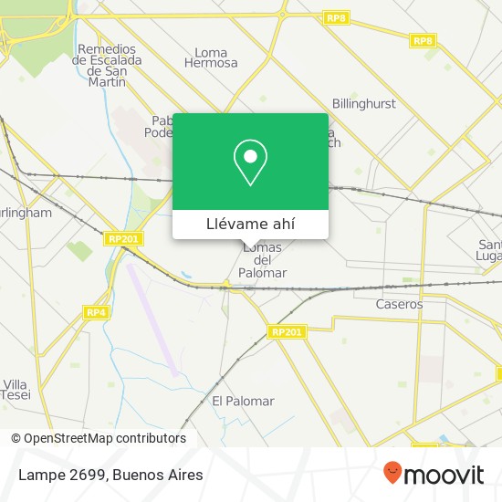 Mapa de Lampe 2699