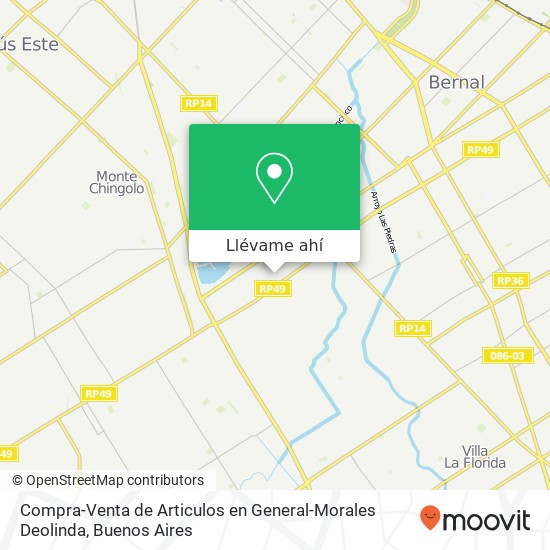 Mapa de Compra-Venta de Articulos en General-Morales Deolinda