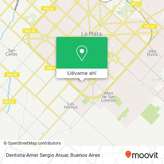 Mapa de Dentista-Amer Sergio Anuar