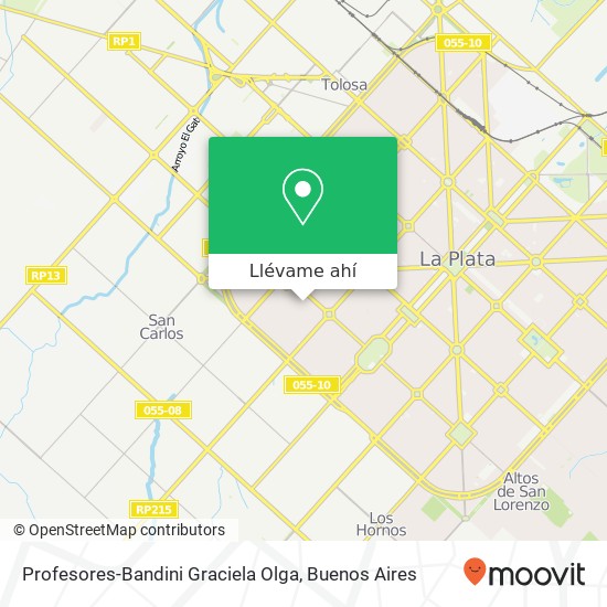 Mapa de Profesores-Bandini Graciela Olga
