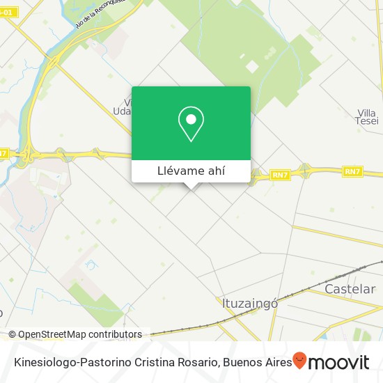 Mapa de Kinesiologo-Pastorino Cristina Rosario