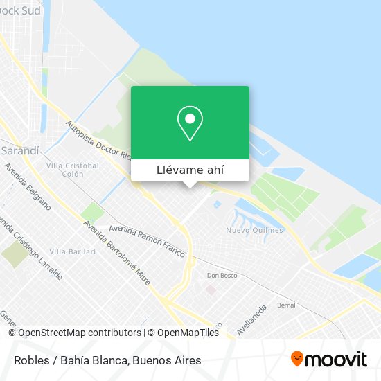 Mapa de Robles / Bahía Blanca