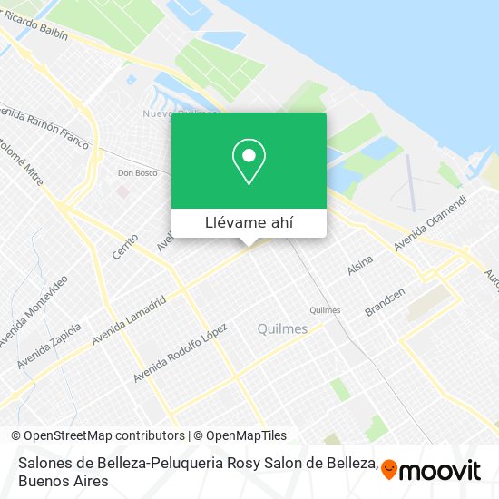 Mapa de Salones de Belleza-Peluqueria Rosy Salon de Belleza