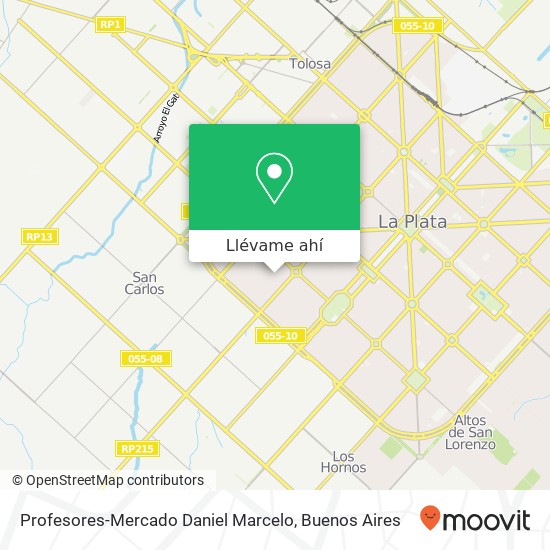 Mapa de Profesores-Mercado Daniel Marcelo