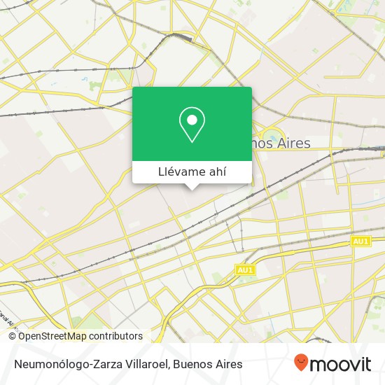 Mapa de Neumonólogo-Zarza Villaroel